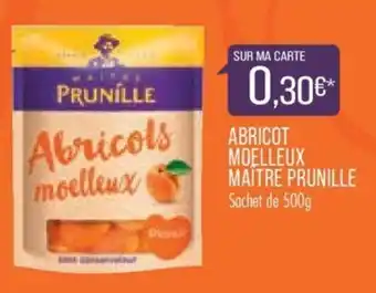 Match Abricot moelleux Maître Prunille offre
