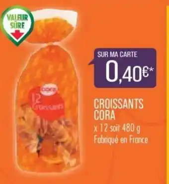 Match Croissants Cora offre