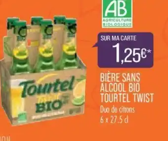 Match Bière Sans Alcool Bio Tourtel Twist offre