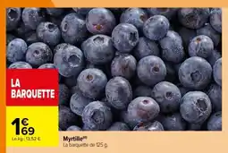 Carrefour Myrtille offre