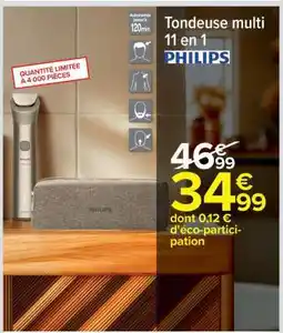 Carrefour Tondeuse multi 11 en 1 PHILIPS offre