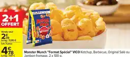 Carrefour Monster munch format spécial vico offre