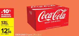 Carrefour Coca cola original offre