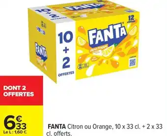 Carrefour Fanta offre