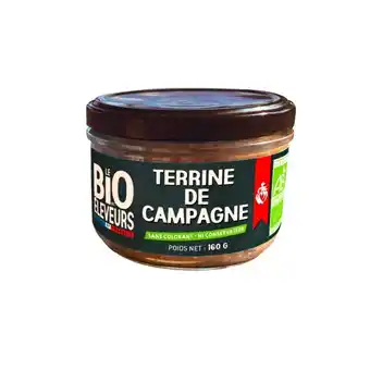 Carrefour Le bio des eleveurs terrine bio offre