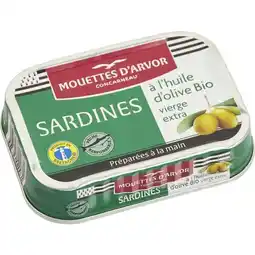 Carrefour Mouettes d'arvor sardines offre