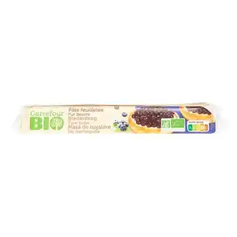 Carrefour Carrefour bio pâte à tarte bio offre