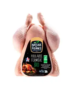 Carrefour Nature de france poularde fermière bio offre