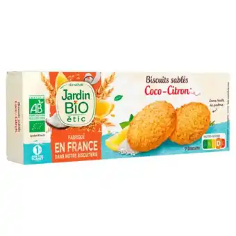 Carrefour Jardin bio biscuits offre
