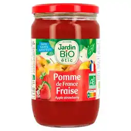 Carrefour Jardin bio etic dessert à la pomme offre