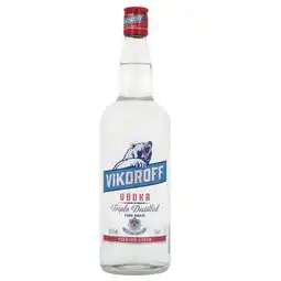 Carrefour Vikoroff vodka offre