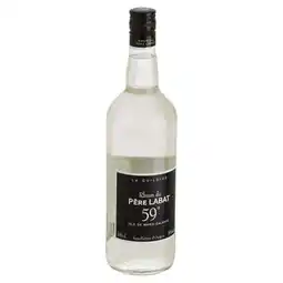 Carrefour Père labat rhum blanc de marie-galante offre