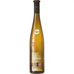 Carrefour Wolfberger a.o.p. alsace vendanges tardives offre