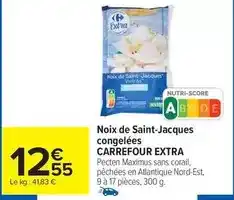 Carrefour Drive Carrefour - noix de saint-jacques congelées extra offre