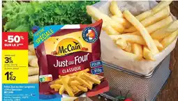 Carrefour Drive Mccain - les alés en 1 oues four classique offre