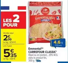 Carrefour Drive Carrefour - emmental offre