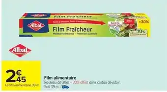 Carrefour Drive Albal - film alimentaire offre