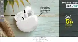 Carrefour Drive Ecouteurs sans fil, 1500 offre