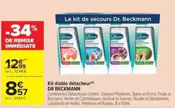 Carrefour Drive Dr. beckmann - kit diable détacheur offre