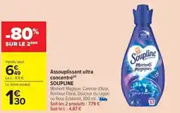 Carrefour Drive Soupline - assouplissant ultra concentré offre
