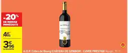 Carrefour A.o.p. côtes de bourg château de gennibon offre