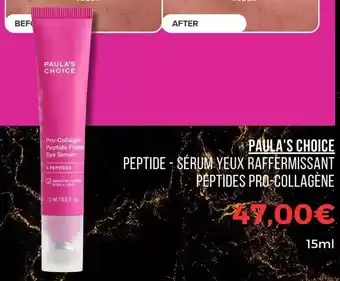 Sephora Paula's choice - peptide-sérum yeux raffermissant peptides pro-collagène offre
