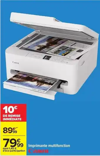 Carrefour Canon - imprimante multifonction offre