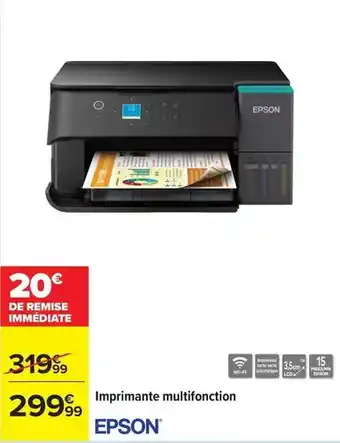 Carrefour Epson - imprimante multifonction offre