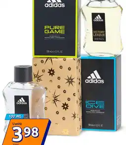 Action ADIDAS Eau de toilette offre