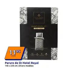 Action HOTEL ROYAL Parure de lit offre