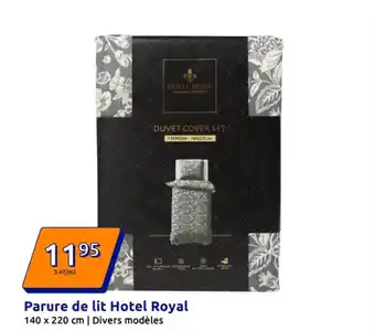 Action HOTEL ROYAL Parure de lit offre