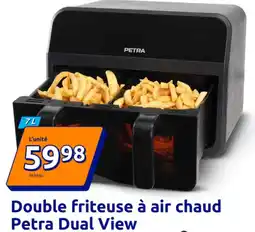 Action PETRA Double Friteuse à air chaud Petra Dual View offre