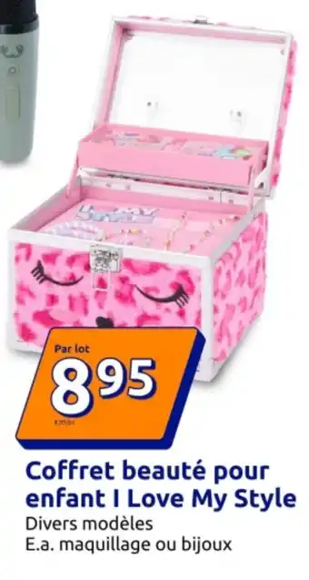 Action Coffret beauté pour enfant I Love My Style offre