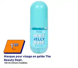 Action Masque pour visage en gelée The Beauty Dept. offre