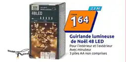 Action Guirlande lumineuse de Noël 48 LED offre