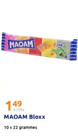 Action MAOAM Bloxx offre