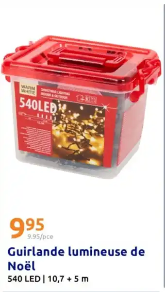 Action Guirlande lumineuse de Noël offre