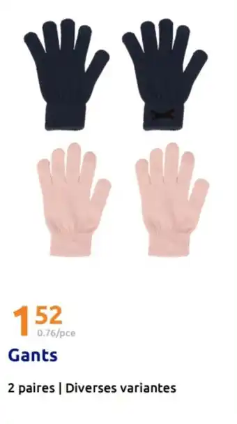 Action Gants offre