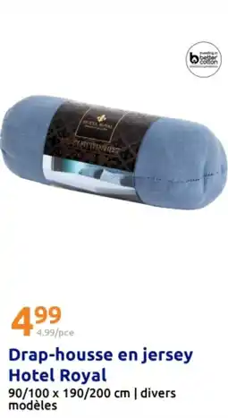 Action HOTEL ROYAL Drap-housse en jersey offre