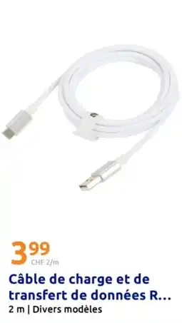 Action Câble de charge et de transfert de données R... offre