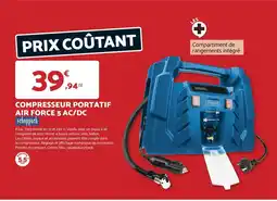 Bricomarché SCHEPPACH Compresseur portatif air force 5 ac/dc offre