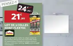 Bricomarché PATTEX Lot de 3 colles joint flextec offre