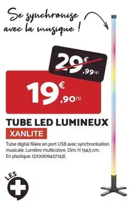 Bricomarché Tube led lumineux offre
