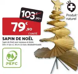 Bricomarché Sapin de noël offre