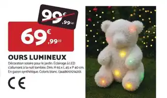 Ours lumineux