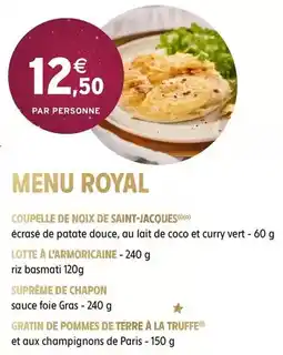 Intermarché Royal - menu offre