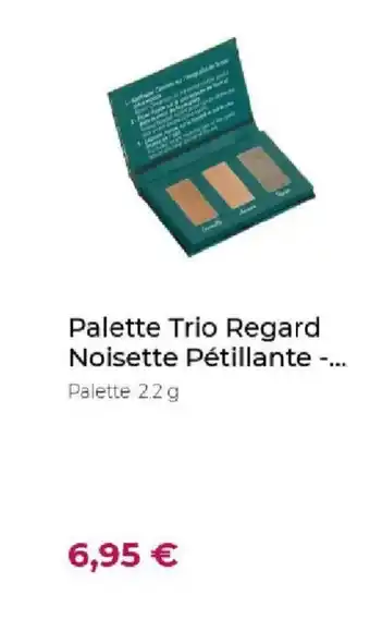 Palette Trio Regard Noisette Pétillante