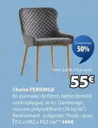 JYSK Chaise pebringe offre