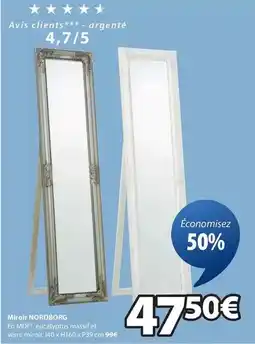 JYSK Miroir nordborg offre