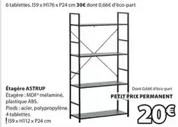 JYSK Étagère offre